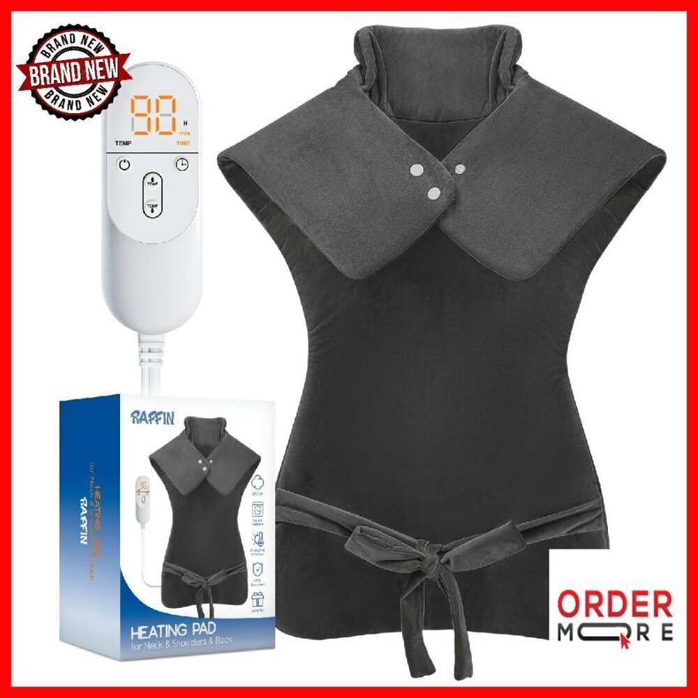 Large Electric Heating Pad for Full Body Pain Relief with Graphene Technology